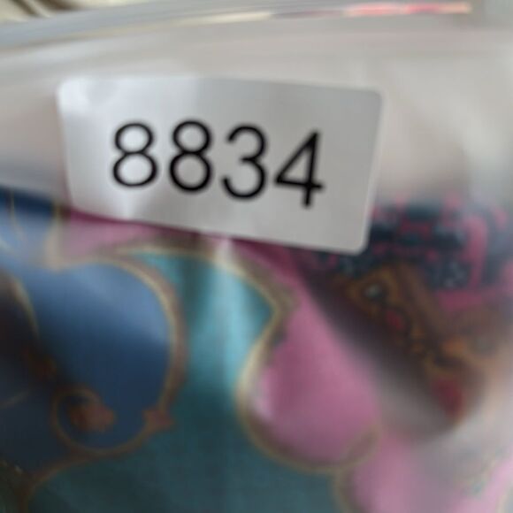 NWOT Bl^nk London Anthropologie Blue/Green Boho Cardigan Short Kimono - One Size - Picture 5 of 5